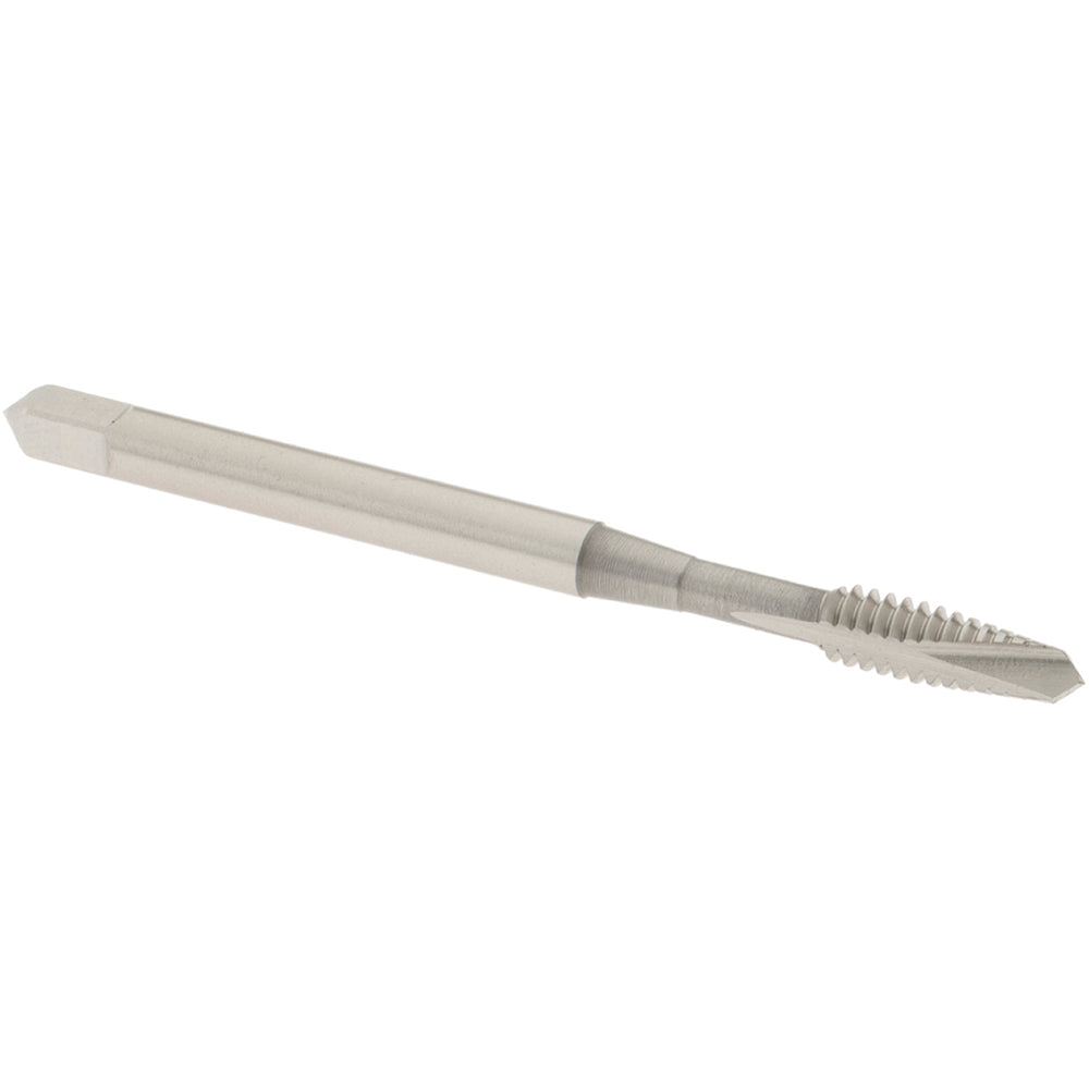 OSG 1720800 Spiral Point Tap #6-32 UNC, 2 Flutes, Plug Chamfer, HSS, Bright/Uncoated Coated