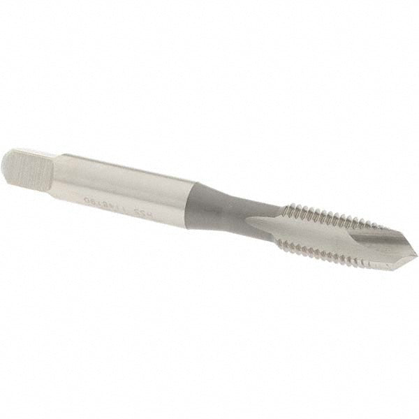 OSG 1226200 Spiral Point Tap 5/16-24 UNF, 2 Flutes, Plug Chamfer, HSS, Bright/Uncoated Coated