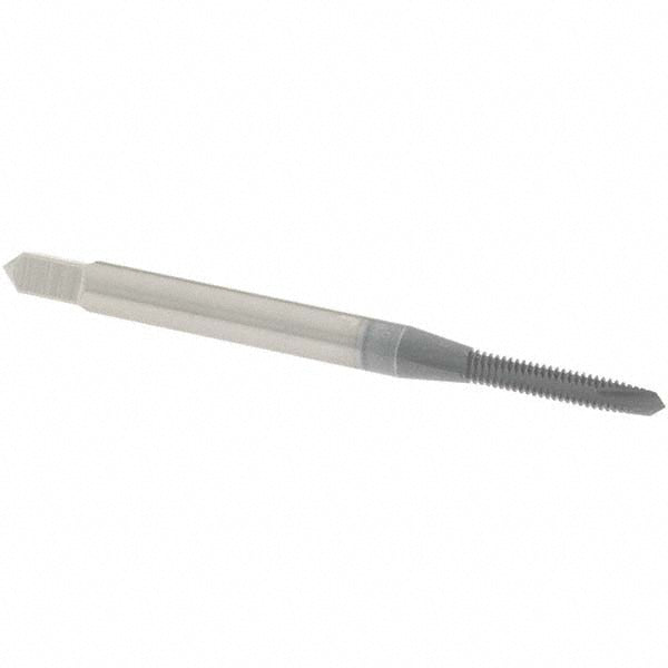 OSG 1205602 Spiral Point Tap #2-56 UNC, 2 Flutes, Plug Chamfer, 2B Class of Fit, HSS, elektraLUBE Coated