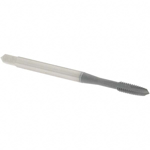 OSG 1207002 Spiral Point Tap #5-40 UNC, 2 Flutes, Plug Chamfer, 2B/3B Class of Fit, HSS, elektraLUBE Coated