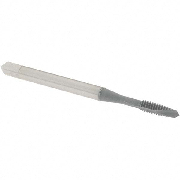 OSG 1211402 Spiral Point Tap #4-40 UNC, 2 Flutes, Plug Chamfer, HSS, elektraLUBE Coated