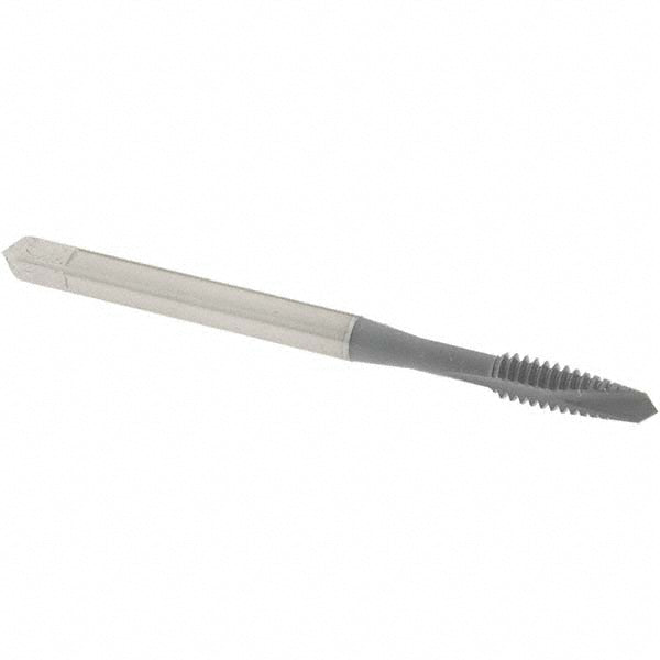 OSG 1212402 Spiral Point Tap #6-32 UNC, 2 Flutes, Plug Chamfer, 2B Class of Fit, HSS, elektraLUBE Coated