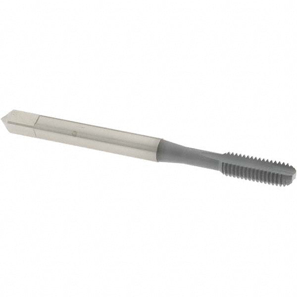 OSG 1213902 Spiral Point Tap #10-32 UNF, 2 Flutes, Bottoming Chamfer, 2B Class of Fit, HSS, elektraLUBE Coated