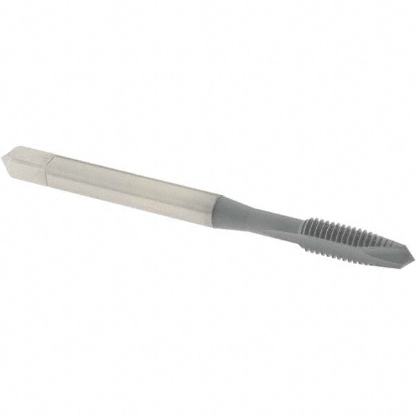 OSG 1218802 Spiral Point Tap #10-32 UNF, 2 Flutes, Plug Chamfer, HSS, elektraLUBE Coated