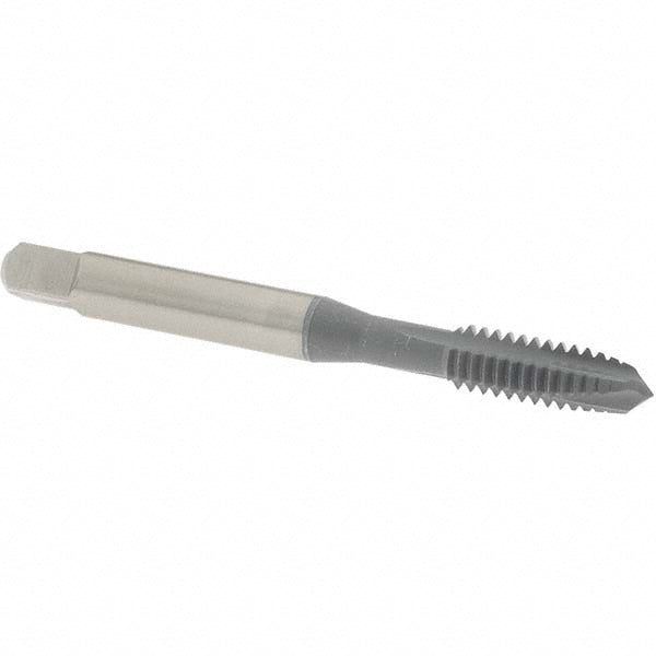 OSG 1240202 Spiral Point Tap 1/4-20 UNC, 3 Flutes, Plug Chamfer, 2B Class of Fit, HSS, elektraLUBE Coated