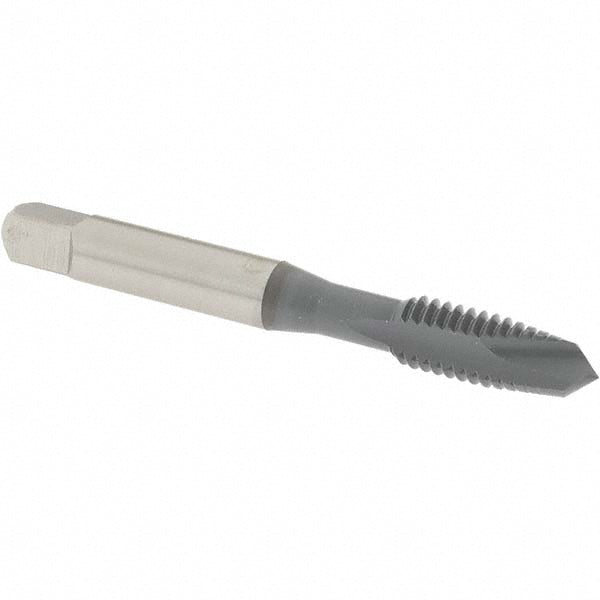 OSG 1240802 Spiral Point Tap 5/16-18 UNC, 2 Flutes, Plug Chamfer, 2B Class of Fit, HSS, elektraLUBE Coated