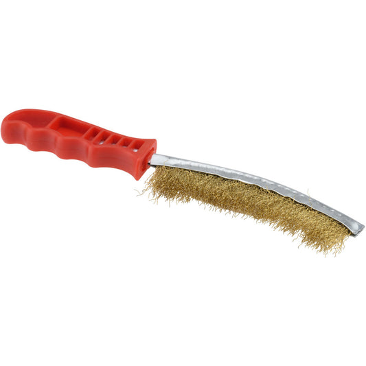 Value Collection 17230.002 Scratch Brush, Brass-Coated Steel