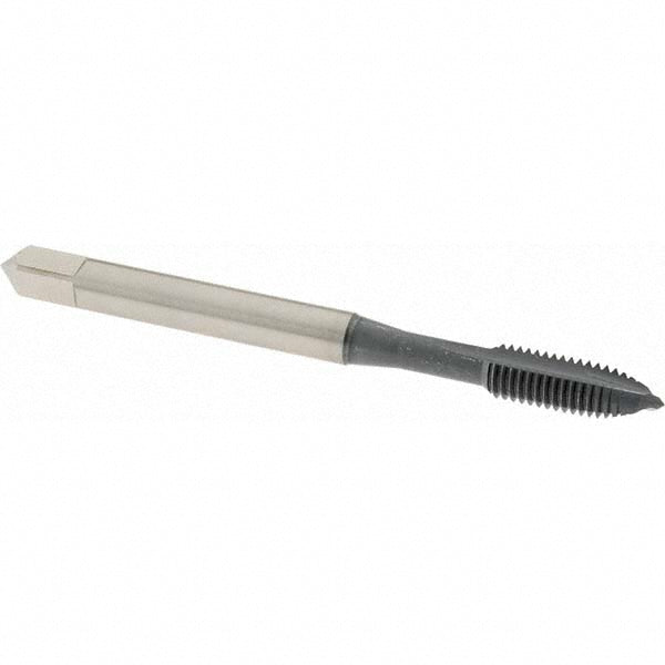 OSG 1593602 Spiral Point Tap #10-32 UNF, 2 Flutes, Plug Chamfer, HSS, elektraLUBE Coated