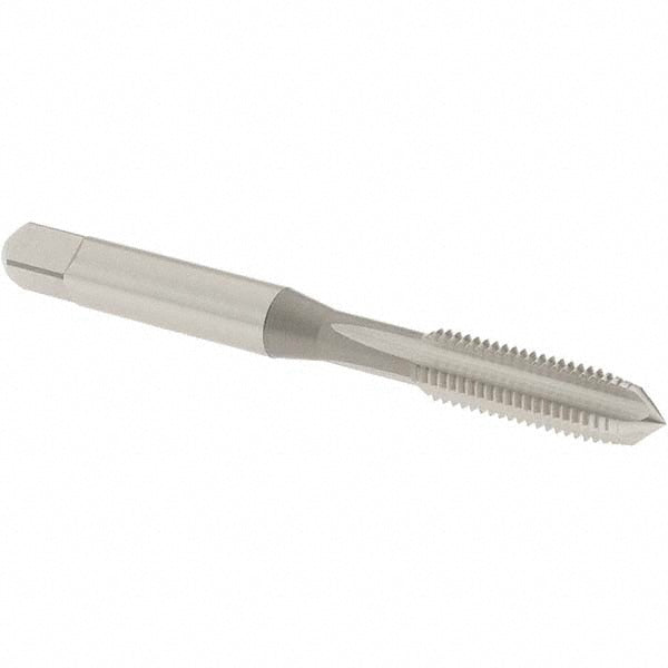 OSG 1590300 Straight Flute Tap 1/4-28 UNF, 4 Flute, Plug Chamfer, High-Speed Steel, Bright/Uncoated Finish