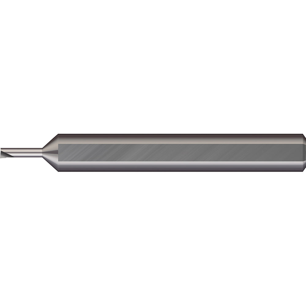 Micro 100 MBB-045100 Micro Boring Bar 0.0405" Min Bore, 0.1" Max Depth, Right Hand Cut, Solid Carbide