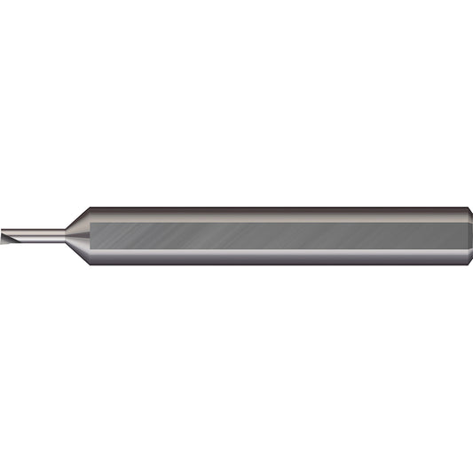 Micro 100 MBB-045100 Micro Boring Bar 0.0405" Min Bore, 0.1" Max Depth, Right Hand Cut, Solid Carbide