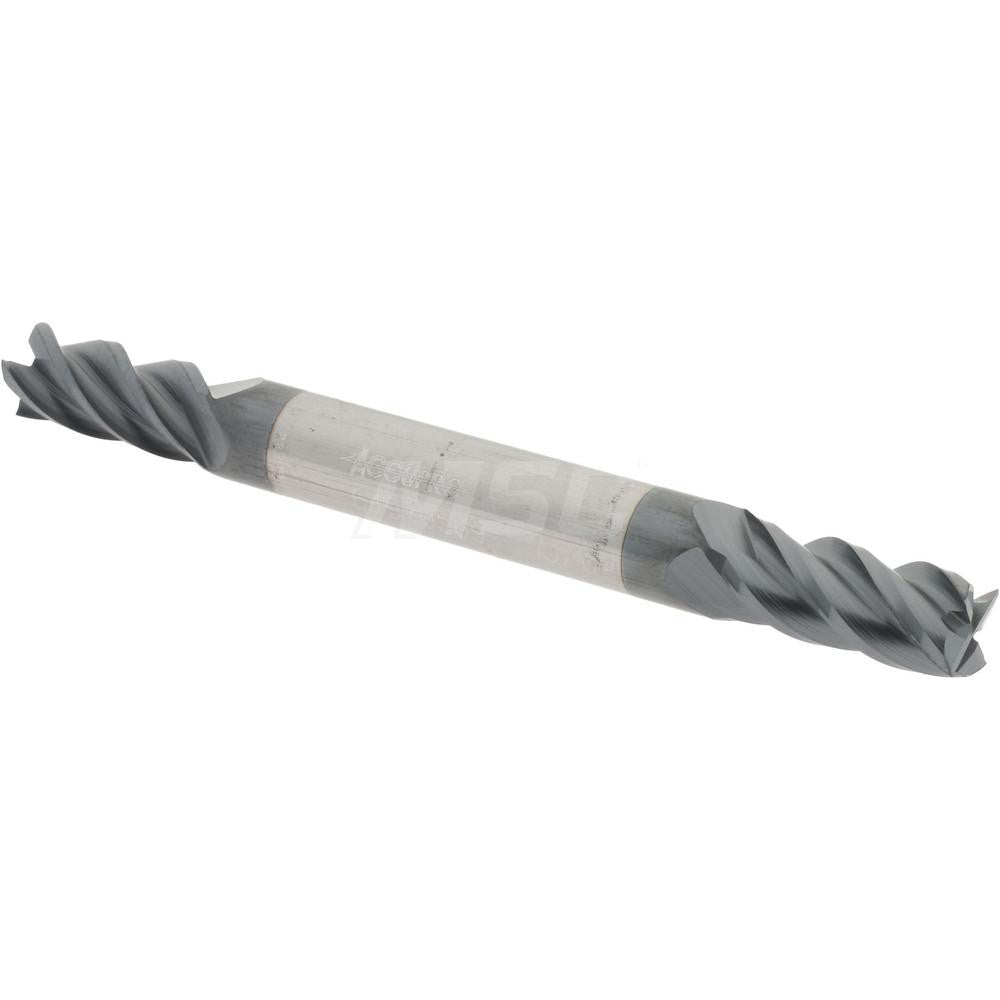 Accupro 64970569 Square End Mill 15/64'' Dia, 1/2'' LOC, 1/4'' Shank Dia, 2-1/2'' OAL, 4 Flutes, Solid Carbide