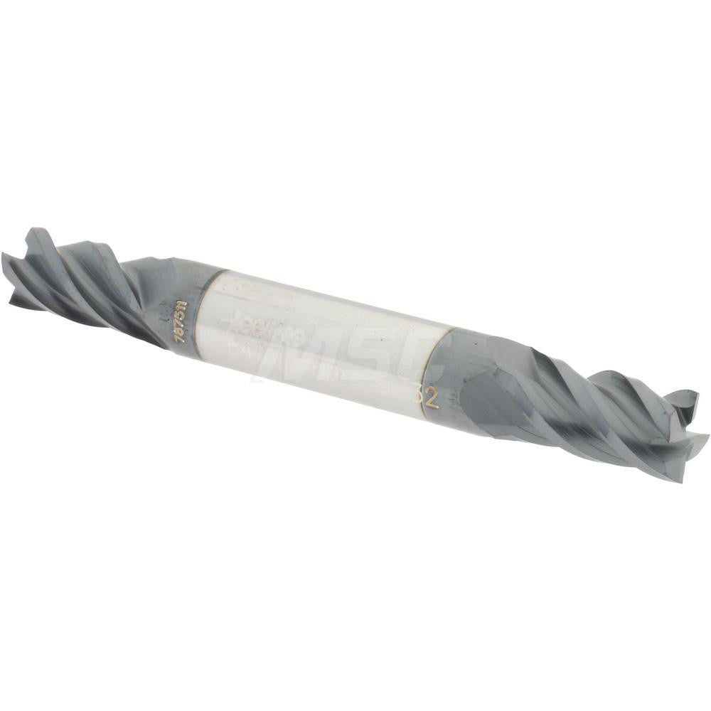 Accupro 64970585 Square End Mill 9/32'' Dia, 1/2'' LOC, 5/16'' Shank Dia, 2-1/2'' OAL, 4 Flutes, Solid Carbide