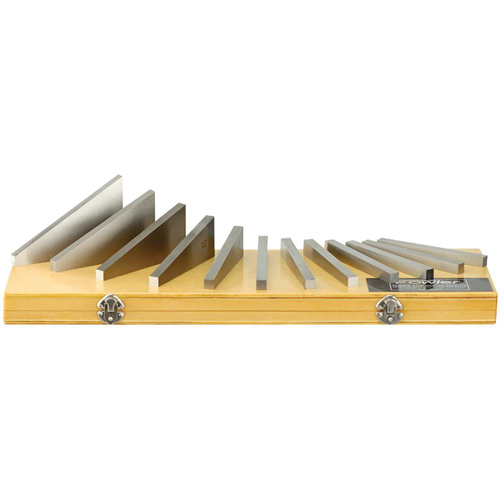 Fowler 53-666-000-0 0.25 to 30&deg Angle, 3 Inch Long, Angle Block Set