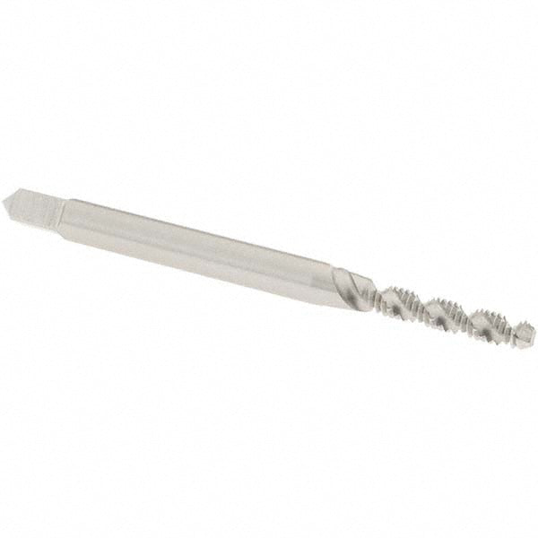 OSG 1406100 Spiral Flute Tap #3-48, UNC, 2 Flute, Bottoming Chamfer, 2B Class of Fit, High-Speed Steel, Bright/Uncoated Finish