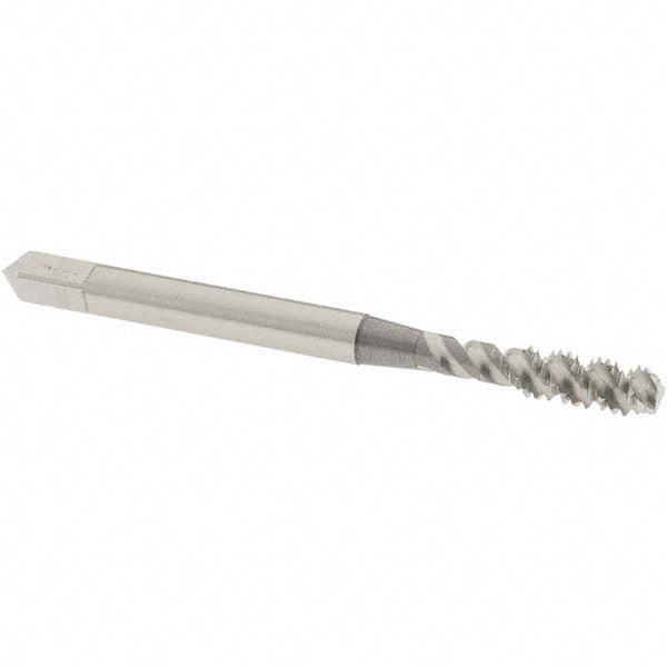 OSG 5001900 Spiral Flute Tap #8-32, UNC, 3 Flute, Bottoming Chamfer, 3B Class of Fit, High-Speed Steel, Bright/Uncoated Finish