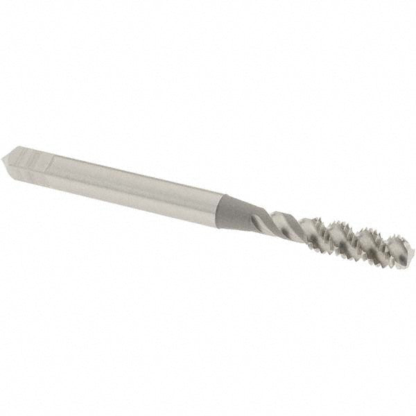 OSG 1413500 Spiral Flute Tap #10-32, UNF, 3 Flute, Bottoming Chamfer, 2B Class of Fit, High-Speed Steel, Bright/Uncoated Finish
