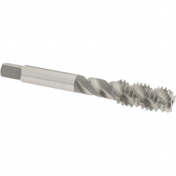 OSG 1431300 Spiral Flute Tap 7/16-14, UNC, 3 Flute, Bottoming Chamfer, 3B Class of Fit, High-Speed Steel, Bright/Uncoated Finish
