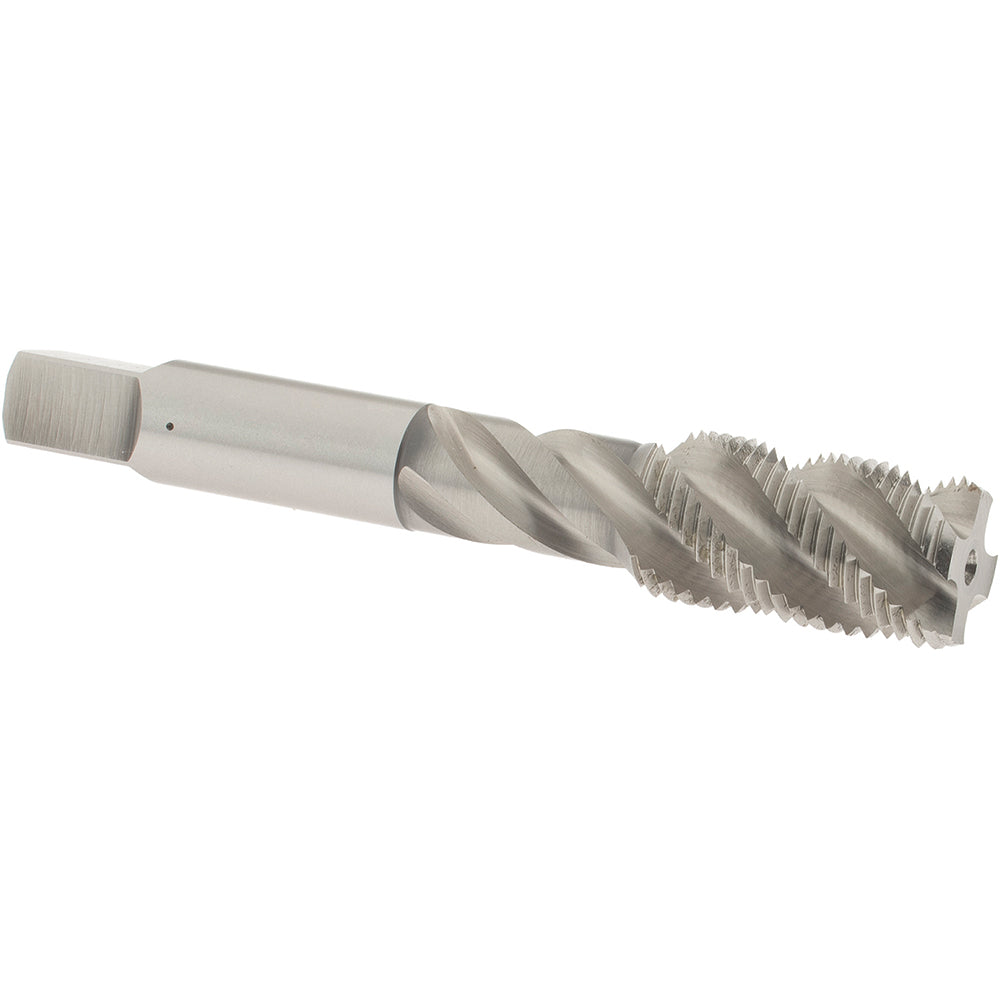 OSG 1433300 Spiral Flute Tap 5/8-18, UNF, 4 Flute, Bottoming Chamfer, 3B Class of Fit, High-Speed Steel, Bright/Uncoated Finish