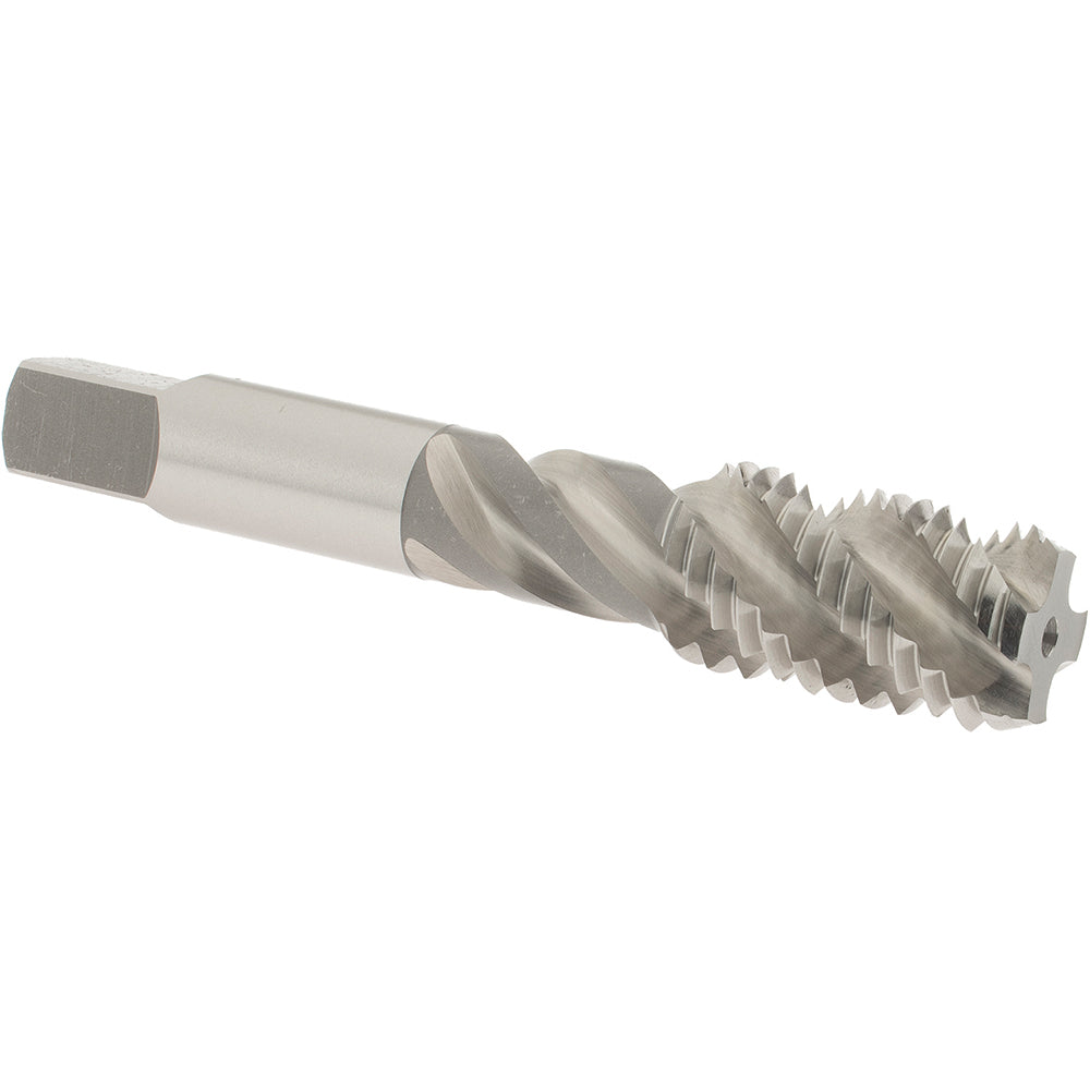 OSG 1433700 Spiral Flute Tap 3/4-10, UNC, 4 Flute, Bottoming Chamfer, 3B Class of Fit, High-Speed Steel, Bright/Uncoated Finish