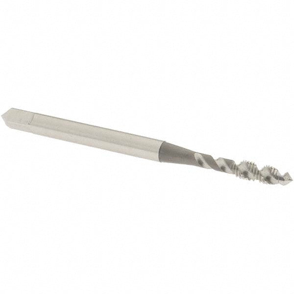 OSG 1985100 Spiral Flute Tap M3x0.5, Metric Coarse, 2 Flute, Plug Chamfer, 6H Class of Fit, High-Speed Steel, Bright/Uncoated Finish