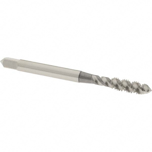 OSG 1985700 Spiral Flute Tap M5x0.8, Metric Coarse, 3 Flute, Plug Chamfer, 6H Class of Fit, High-Speed Steel, Bright/Uncoated Finish