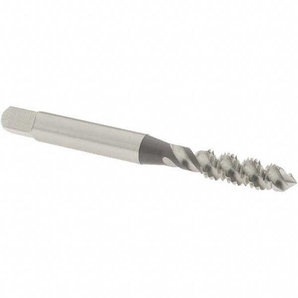 OSG 1986000 Spiral Flute Tap M6x1, Metric Coarse, 3 Flute, Plug Chamfer, 6H Class of Fit, High-Speed Steel, Bright/Uncoated Finish