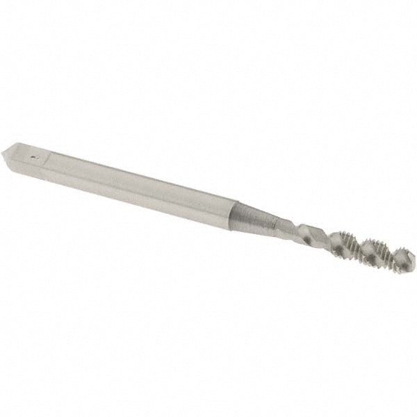OSG 1985200 Spiral Flute Tap M3x0.5, Metric Coarse, 2 Flute, Bottoming Chamfer, 6H Class of Fit, High-Speed Steel, Bright/Uncoated Finish