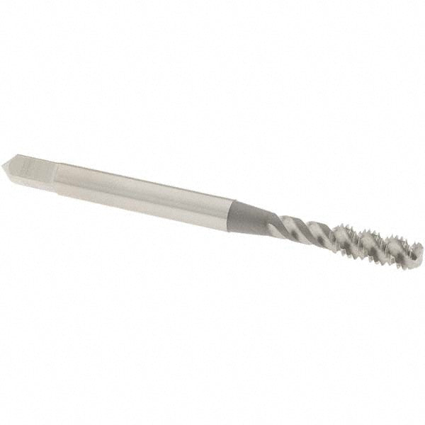 OSG 1985500 Spiral Flute Tap M4x0.70, Metric Coarse, 3 Flute, Bottoming Chamfer, 6H Class of Fit, High-Speed Steel, Bright/Uncoated Finish