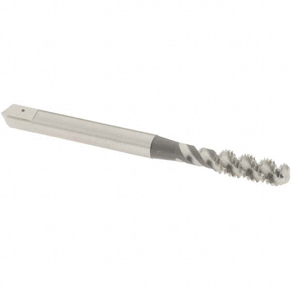 OSG 1985800 Spiral Flute Tap M5x0.8, Metric Coarse, 3 Flute, Bottoming Chamfer, 6H Class of Fit, High-Speed Steel, Bright/Uncoated Finish