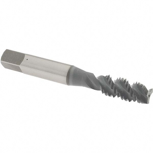 OSG 1430802 Spiral Flute Tap 3/8-16, UNC, 3 Flute, Plug Chamfer, 3B Class of Fit, High-Speed Steel, elektraLUBE Finish