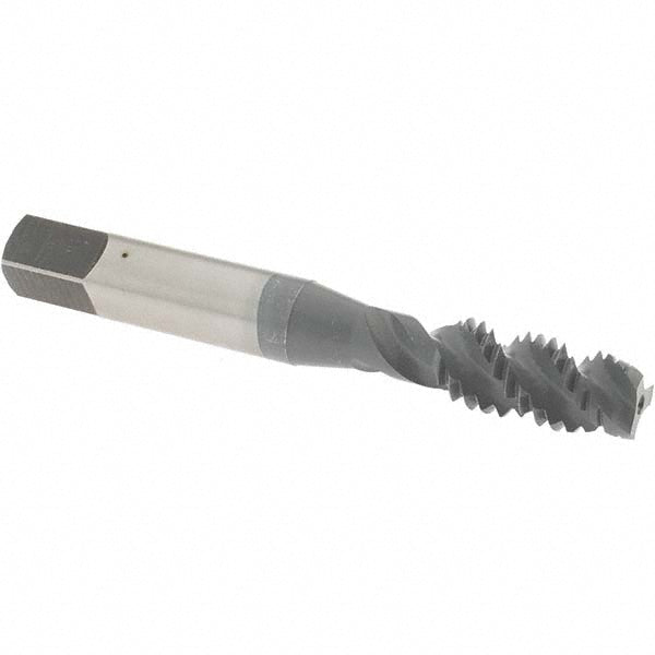 OSG 5005402 Spiral Flute Tap 3/8-16, UNC, 3 Flute, Plug Chamfer, 2B Class of Fit, High-Speed Steel, elektraLUBE Finish