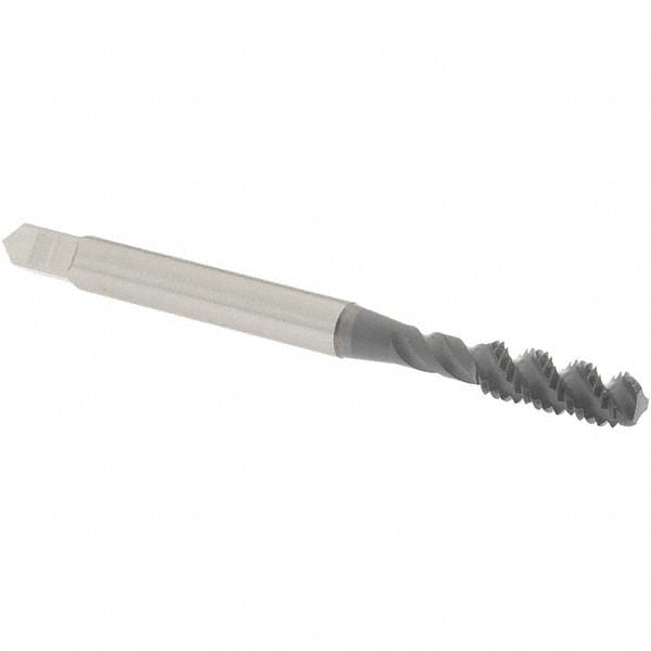 OSG 5002702 Spiral Flute Tap #10-32, UNF, 3 Flute, Bottoming Chamfer, 3B Class of Fit, High-Speed Steel, elektraLUBE Finish