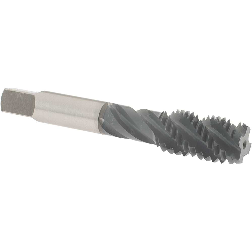 OSG 1432902 Spiral Flute Tap 5/8-11, UNC, 4 Flute, Bottoming Chamfer, 3B Class of Fit, High-Speed Steel, elektraLUBE Finish