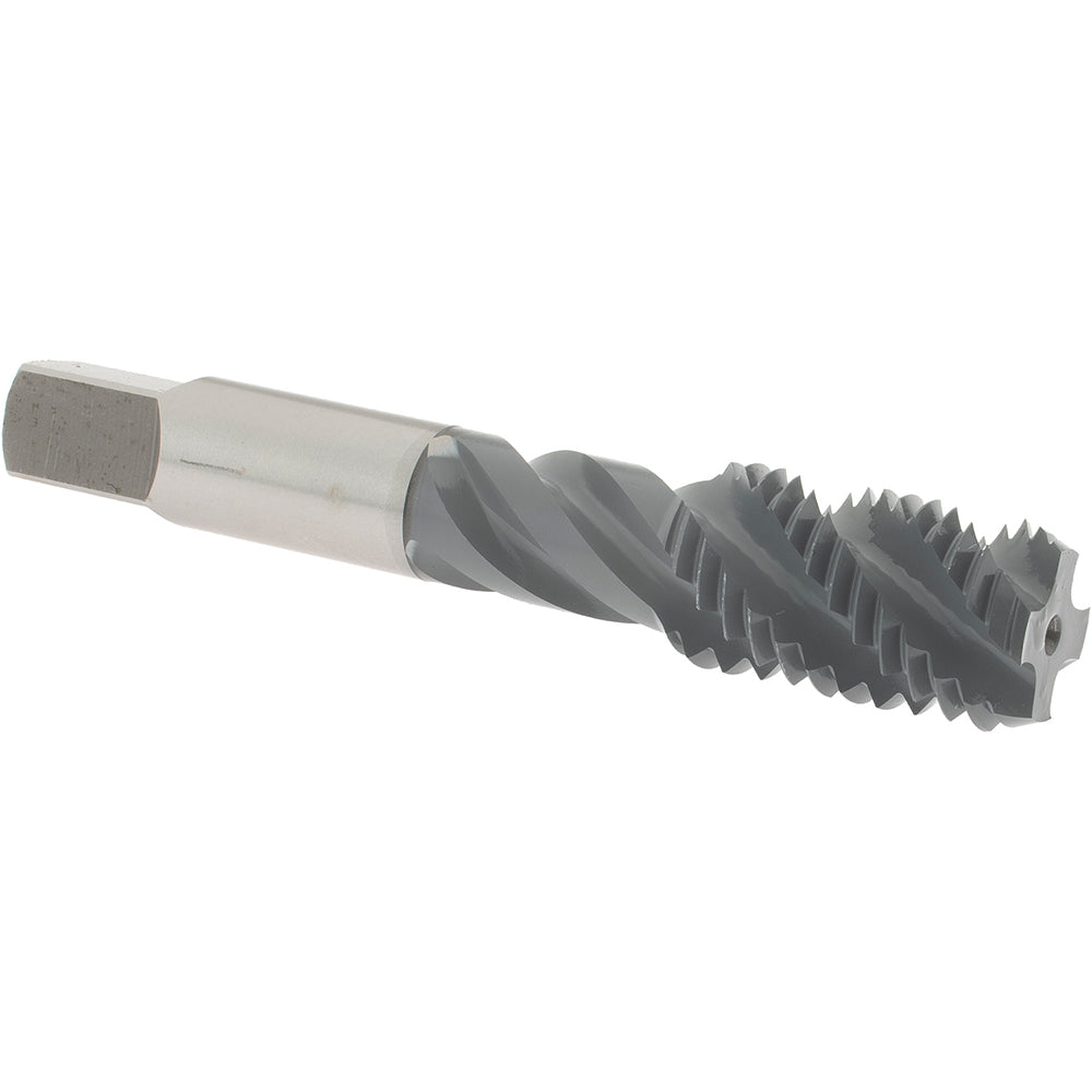 OSG 1433702 Spiral Flute Tap 3/4-10, UNC, 4 Flute, Bottoming Chamfer, 3B Class of Fit, High-Speed Steel, elektraLUBE Finish