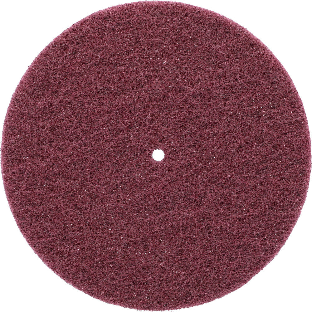 Norton 66261007628 Deburring Disc 6" Dia, 1/4" Hole, Very Fine Grade,