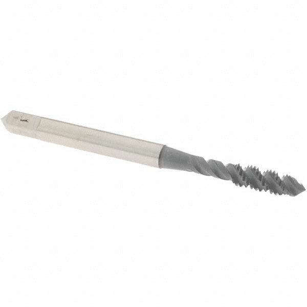 OSG 1985402 Spiral Flute Tap M4x0.70, Metric Coarse, 3 Flute, Plug Chamfer, 6H Class of Fit, High-Speed Steel, elektraLUBE Finish