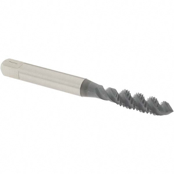 OSG 1986002 Spiral Flute Tap M6x1, Metric Coarse, 3 Flute, Plug Chamfer, 6H Class of Fit, High-Speed Steel, elektraLUBE Finish