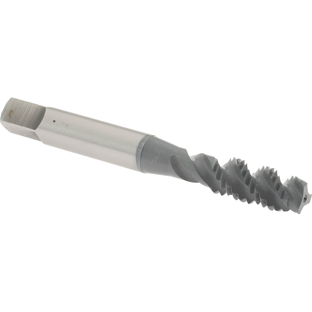 OSG 1986302 Spiral Flute Tap M8x1.25, Metric Coarse, 3 Flute, Plug Chamfer, 6H Class of Fit, High-Speed Steel, elektraLUBE Finish
