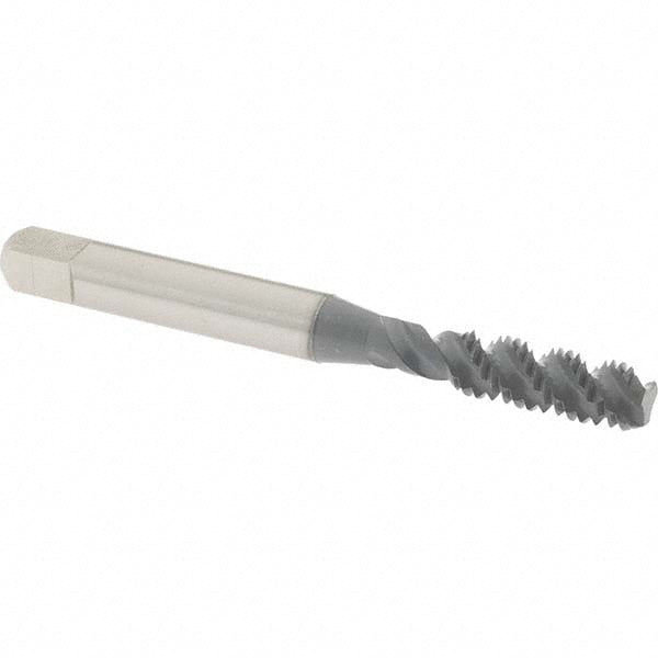 OSG 1986102 Spiral Flute Tap M6x1, Metric Coarse, 3 Flute, Bottoming Chamfer, 6H Class of Fit, High-Speed Steel, elektraLUBE Finish