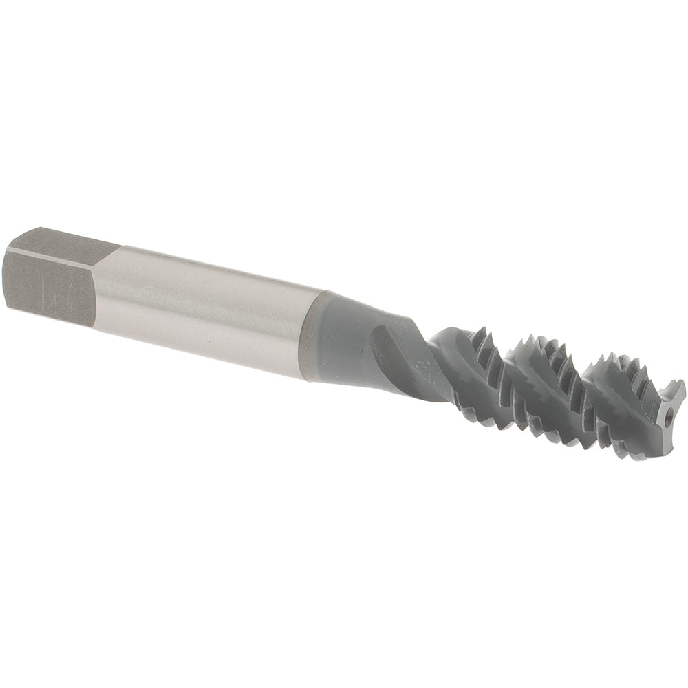 OSG 1986702 Spiral Flute Tap M10x1.5, Metric Coarse, 3 Flute, Bottoming Chamfer, 6H Class of Fit, High-Speed Steel, elektraLUBE Finish
