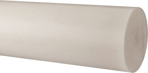 Professional Plastics RPRONA.500X48.000 Plastic Rod Polypropylene, 4' Long, 1/2" Dia, Natural