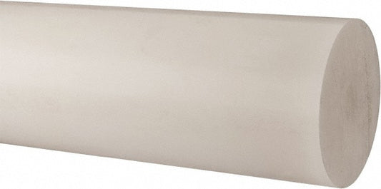 Professional Plastics RPRONA.500X48.000 Plastic Rod Polypropylene, 4' Long, 1/2" Dia, Natural