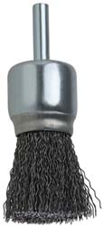 DeWALT DW4901 End Brush 1" Dia, Steel, Crimped Wire