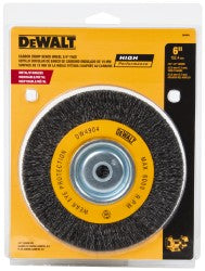 DeWALT DW4904 Wheel Brush 6" Wheel Dia, Crimped