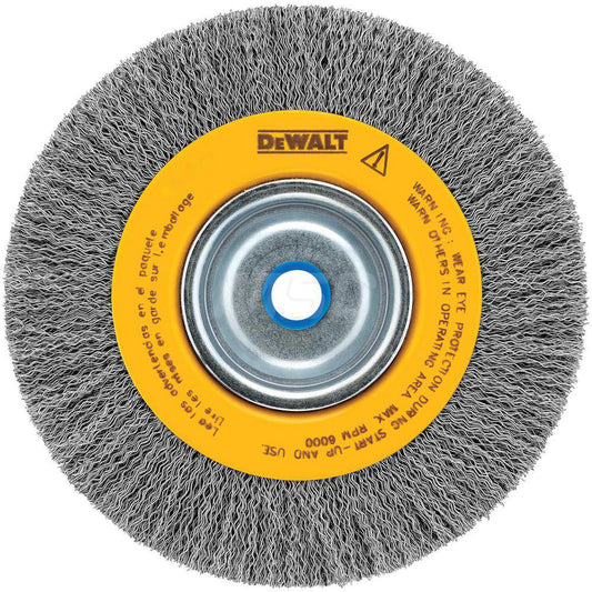 DeWALT DW4905 Wheel Brush 6" Wheel Dia, Crimped