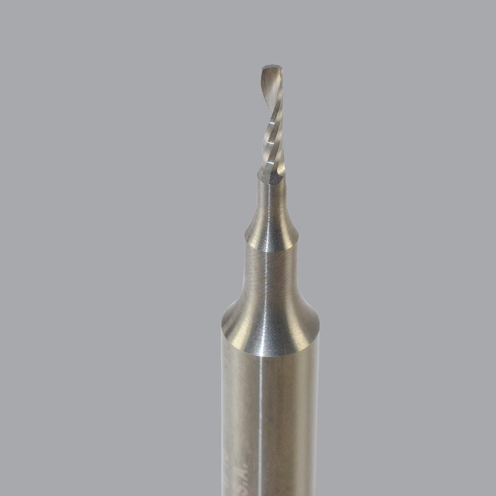 Onsrud 63-750 Spiral Router Bit 0.0625" Dia, 0.25" LOC, 1/4" Shank Dia, Upcut