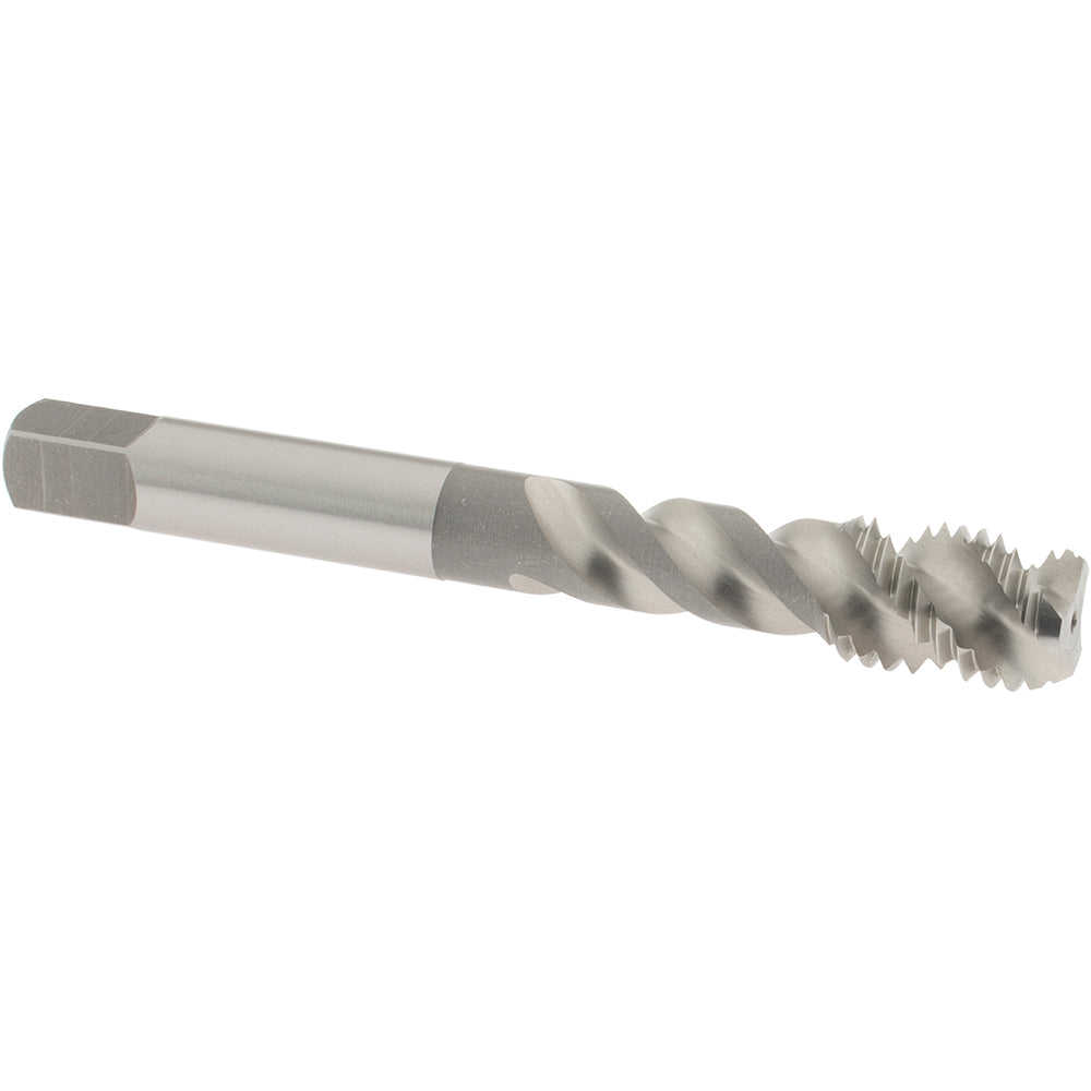 OSG 8015700 3/8-16 UNC, 3 Flute, 50&deg Helix, Bottoming Chamfer, Bright Finish, High Speed Steel Spiral Flute STI Tap
