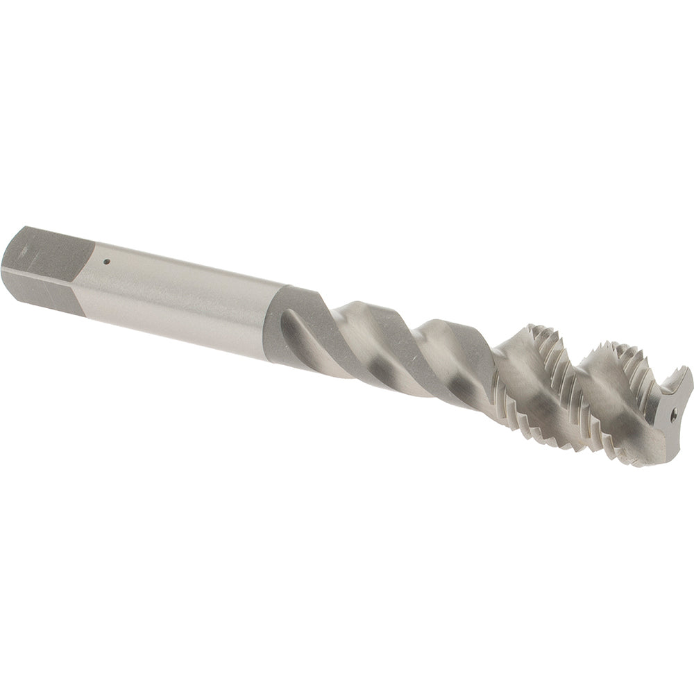 OSG 8017400 7/16-20 UNF, 3 Flute, 50&deg Helix, Bottoming Chamfer, Bright Finish, High Speed Steel Spiral Flute STI Tap