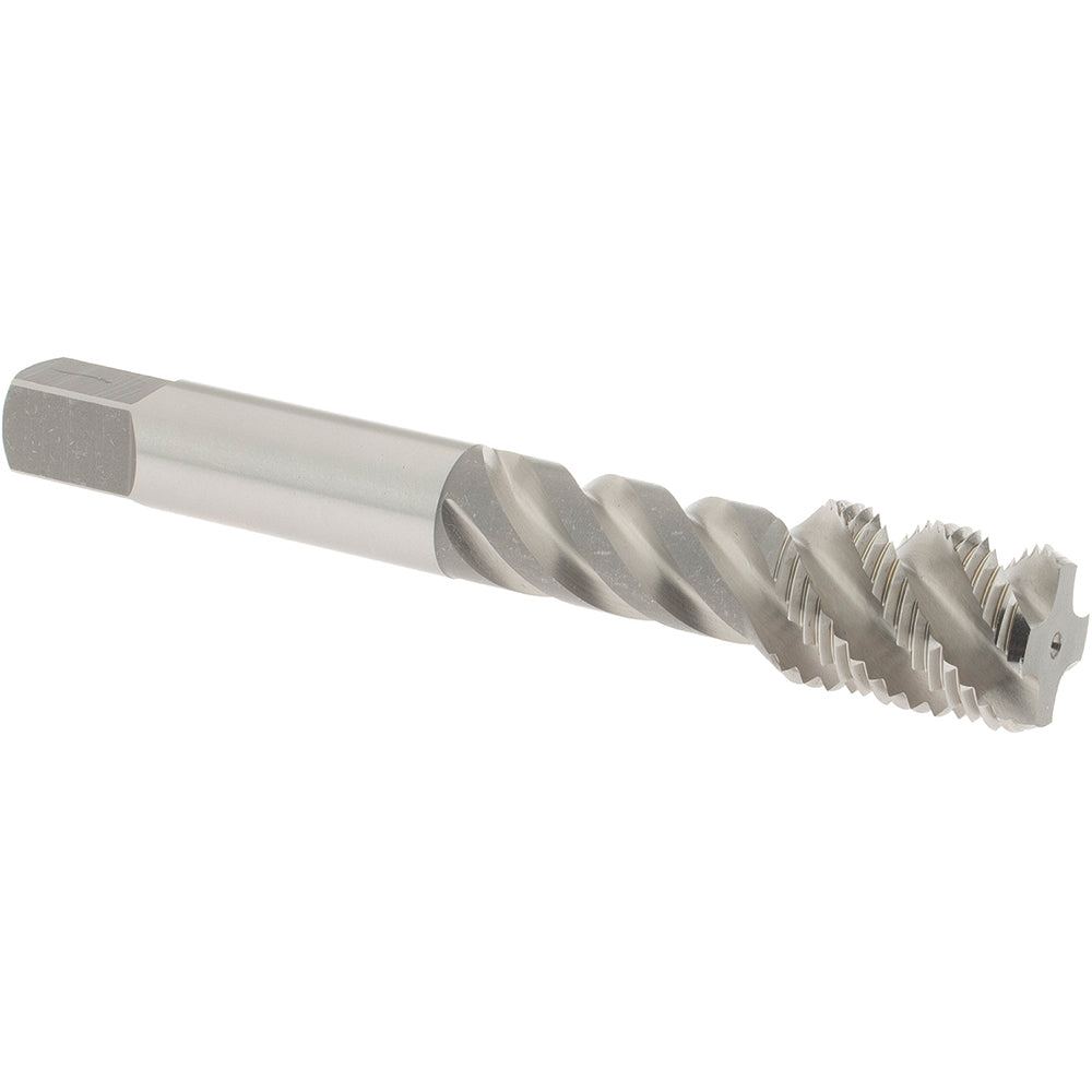 OSG 8018400 1/2-20 UNF, 4 Flute, 50&deg Helix, Bottoming Chamfer, Bright Finish, High Speed Steel Spiral Flute STI Tap